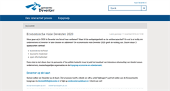 Desktop Screenshot of devisie2020.deventer.nl